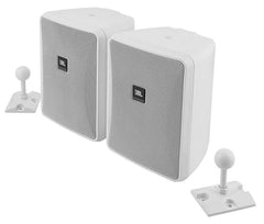 JBL Control 25-1 Indoor Outdoor Speakers - White, Pair