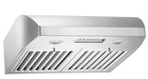 CHX2236SQB-1 Brillia 36-inch Under Cabinet Range Hood, 3-Speed, 680 CFM, Warm LED Lights, Baffle Filters, Top & Rear Exhaust