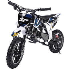 MotoTec MT-DB-52cc-Warrior-Black Kids Warrior 52cc 2-Stroke Gas Dirt Bike Black