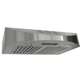 CHX3836SQBD-3 Brillia 36-inch Ductless Under Cabinet Range Hood, 3-Speed, 400 CFM, LED Lights, Baffle Filters, Stainless Steel