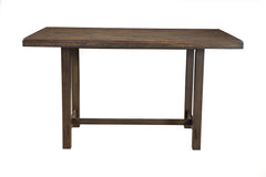 Alpine Furniture Emery Pub Table, 64 x 38 x 36, Brown
