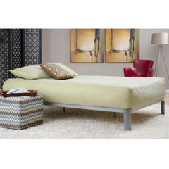 Twin Luna Metal Platform Bed Frame w/ Wood Slats