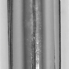 HG1002-CHR Elipse Crystal Decorative Flower Vase, Candle Holder, Wedding Centerpiece, 6.75 Inch, Chrome