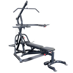 (GLGS100BP4) Corner Leverage Gym, Multi-Function Workout Station for Squats, Pull-Ups, Deadlifts & More, Home and Commercial Gym Equipment