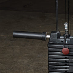 Olympic Barbell Adapter Weight Sleeve (OA8), Converts 1" Standard Plate Posts To 2" Olympic, Includes Hex Bolt Lock-Down, 8 inch Long