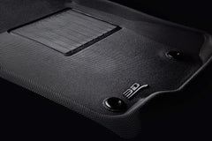 Custom Fit KAGU Floor Mat (BLACK) Compatible with TESLA MODEL 3 2020-2023 - Second Row