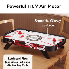 Mainstreet Classics 35-Inch Table Top Air Hockey Game