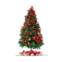Polycarbonate Circular Christmas Tree Floor Protection Mat 36 Inch Diameter