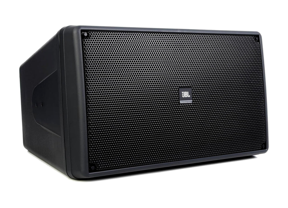 A JBL LSR305 active subwoofer, designed for high-quality sound reproduction in studio and home audio setups.