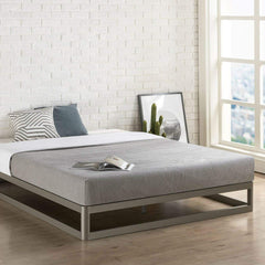 Full Heavy Duty Low Profile Metal Platform Bed Frame