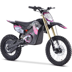 MotoTec 48v Pro Electric Dirt Bike 1800w Lithium Pink