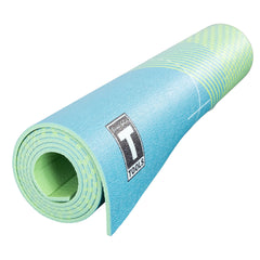 6mm Thick Non-Slip Yoga Mat for Home Workout, Pilates and Exercise, Lightweight & Portable with Comfortable Support for All Level, Green