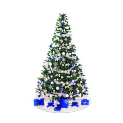Polycarbonate Circular Christmas Tree Floor Protection Mat 24 Inch Diameter