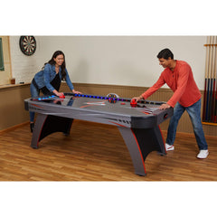 Fat Cat by  PRODUCTS Volt 7?LED Illuminated Air Hockey Table with Dual Motor Action for Faster Play, Automatic Scoring and Integrated Light System That Takes Game Play to The Next Level