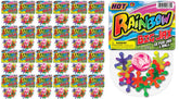 JA-RU Jumbo Jax Toy Set w/Rubber Ball (24 Jax Set) Rainbow Neon Color Jacks Game for Kids & Adults. Classic Retro Toys. Bulk Birthday Party Favors Vintage Stocking Stuffers Pinata Filler. 731-24p