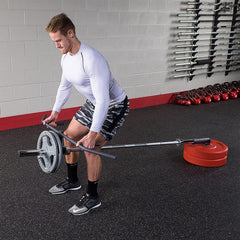 (LMMG) Landmine Multi-Grip T Bar Row Attachment with Long Handle for Full Range-of-Motion Workouts, Solid Steel Construction with Medium Knurl for Superior Grip