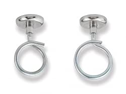 Platinum Tools 2 Inch Bridle Rings w/ Magnets, Top/Side Mount, 10-Pack