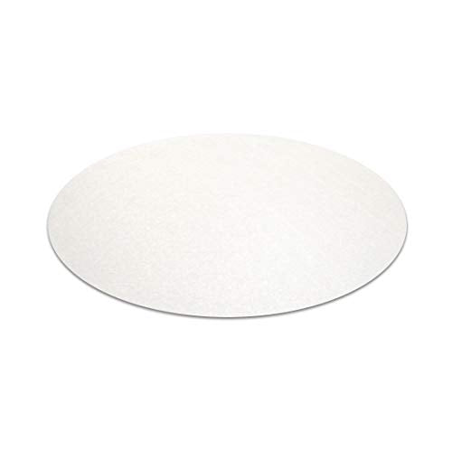 Polycarbonate Circular Christmas Tree Floor Protection Mat 36 Inch Diameter