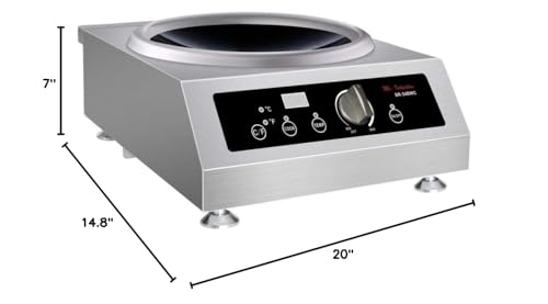 SPT SR-34BWC 3400W Commercial Counter-top Induction range