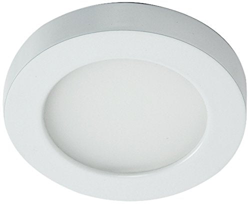 WAC Lighting HR-LED90-27-WT Contemporary Edge Lit LED HR-LED90 Button Light
