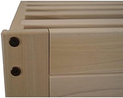 Fast Furnishings Queen FarmHome Natural Platform Bed