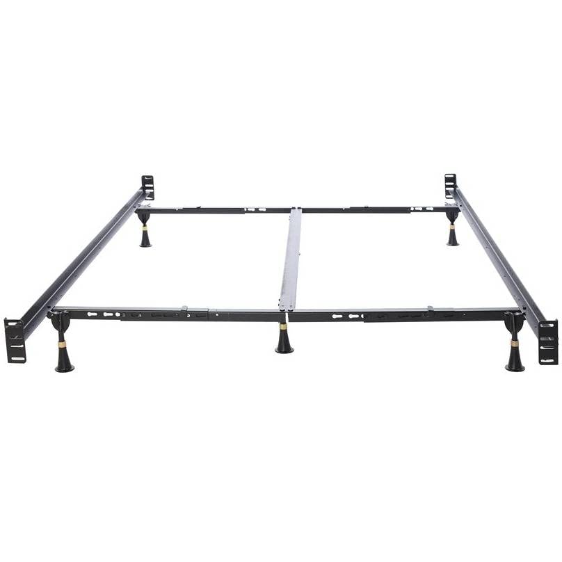 California King Heavy Duty Metal Bed Frame w/ Brackets