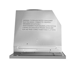 COS-30IRHP 30 in. Lumin Collection 380 CFM Ducted Insert Range Hood, Button Controls, LED Lights, Stainless Steel