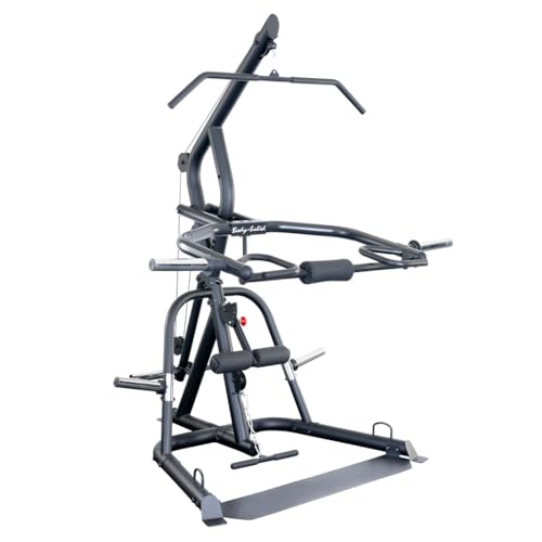 (GLGS100BP4) Corner Leverage Gym, Multi-Function Workout Station for Squats, Pull-Ups, Deadlifts & More, Home and Commercial Gym Equipment