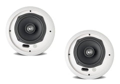 JBL Control 26CT 6.5 Inch In-Ceiling Speaker Pair w/ Back-Can, White