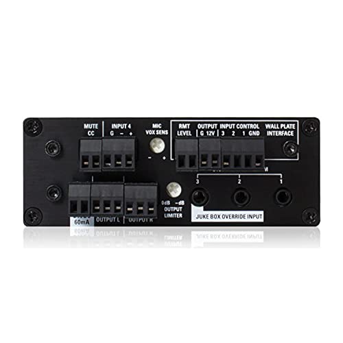 AtlasIED TSD-MIX42RT 4x2 Mic/Line Mixer with Priority Sense and Remote Control