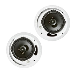 JBL Control 16C/T 6.5" Coaxial Ceiling Speaker, White, Pair