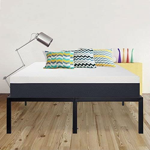 Full 18 Inch High Rise Heavy Duty Metal Bed Frame