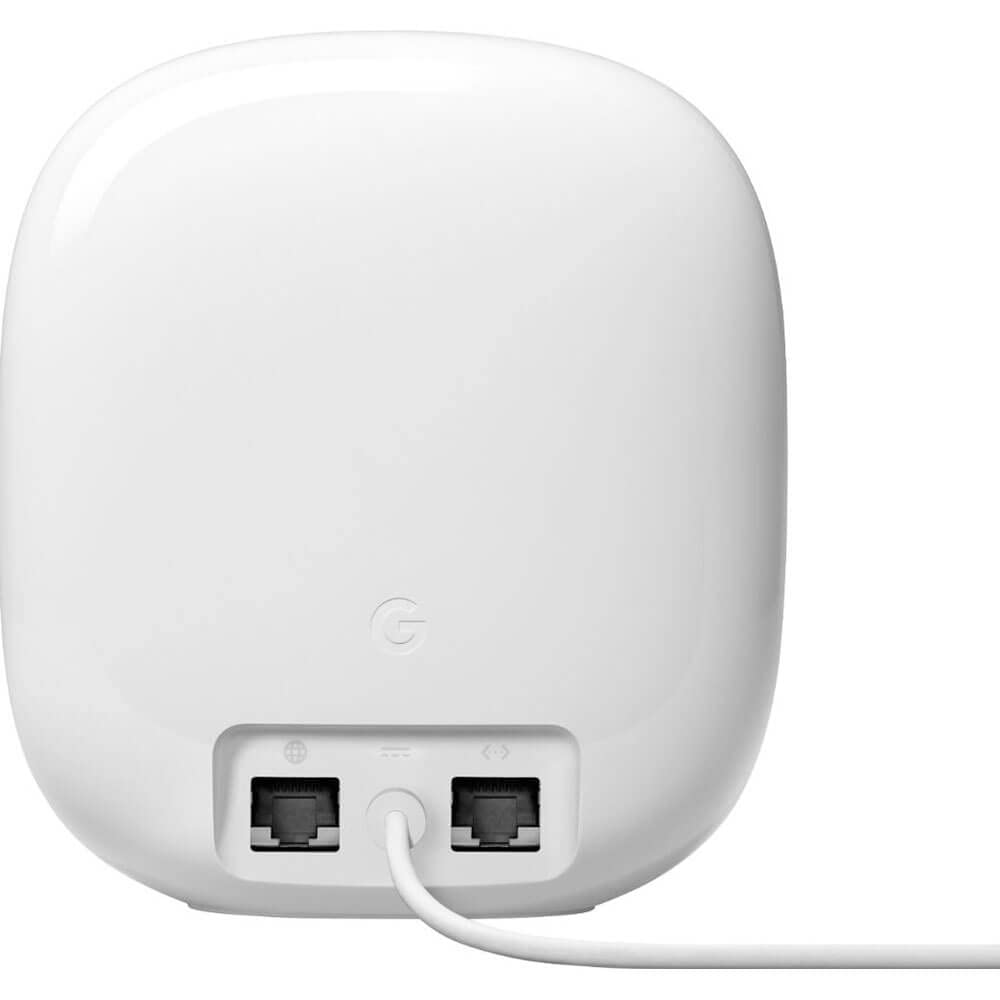 Google Nest WiFi Pro 6E Mesh Router, Fast Whole Home Coverage, Snow