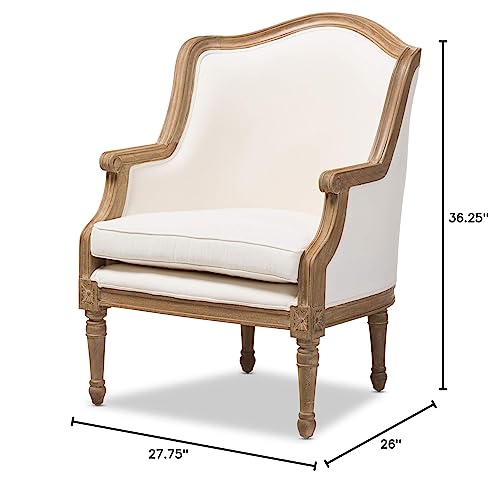 ASS292Mi CG4 Living-Room-Chairs, 26.25 x 27.75 x 26 Inches, Beige