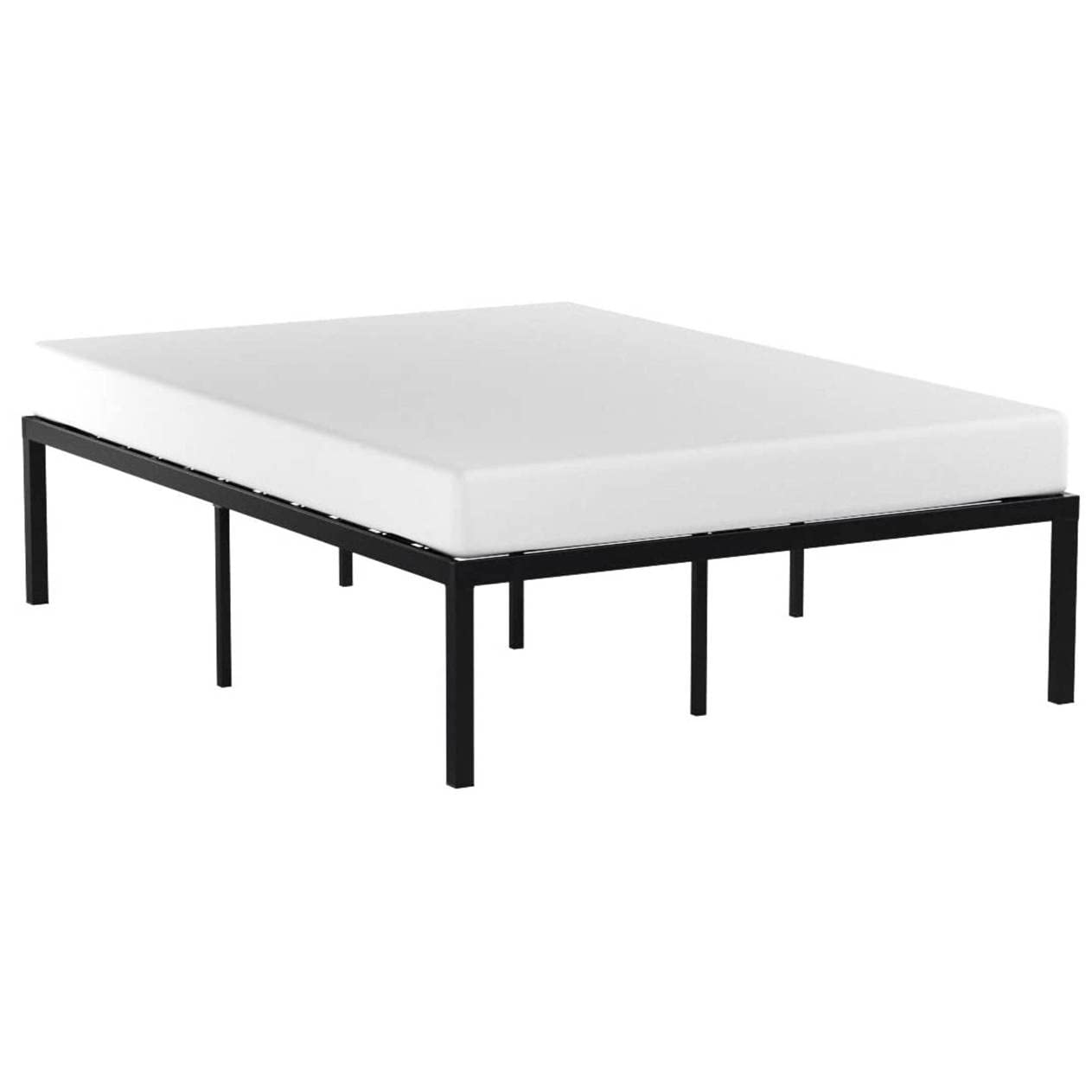 Full 16 Inch Modern Heavy Duty Metal Bed Frame