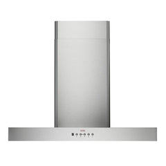 Mila CH77 SQ6 48 Inch Stainless Steel 600 CFM Wall Mount Range Hood with Flame-Temp Sensor