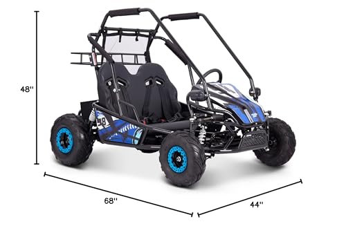 MotoTec Mud Monster XL 72v 2000w Electric Go Kart Full Suspension