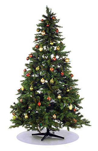 Polycarbonate Circular Christmas Tree Floor Protection Mat 36 Inch Diameter