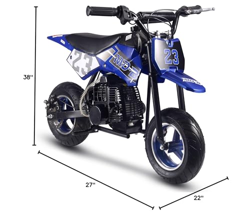 MotoTec Supermoto 50cc 2-Stroke Kids Dirt Bike