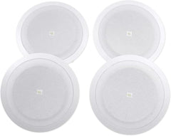 JBL Professional HPD8128 Full-range 8-inch In-Ceiling Loudspeaker, White