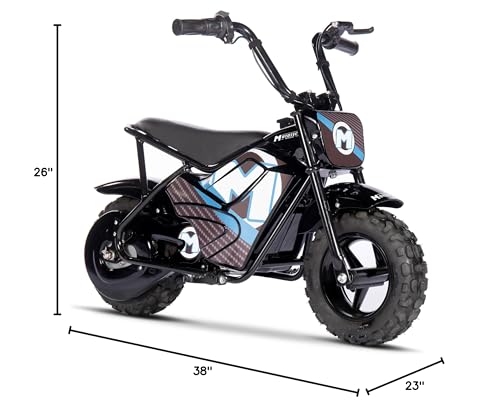 MotoTec 24v 250w Electric Powered Mini Bike Black
