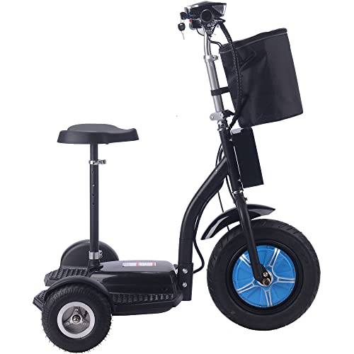 MotoTec Electric Mobility Trike 48v 750w Lithium, Black