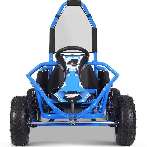 MotoTec Mud Monster Kids Electric 48v 1000w Go Kart Full Suspension