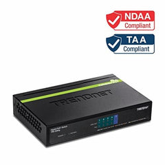 TRENDnet 5-Port Gigabit PoE Switch, 31W Budget, Plug & Play