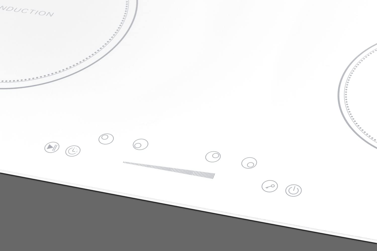 30" Induction Cooktop, 4 Cooking Zones, 208-240V Electric Cooktop, ADA Compliant Design, Black - SINC4B301B
