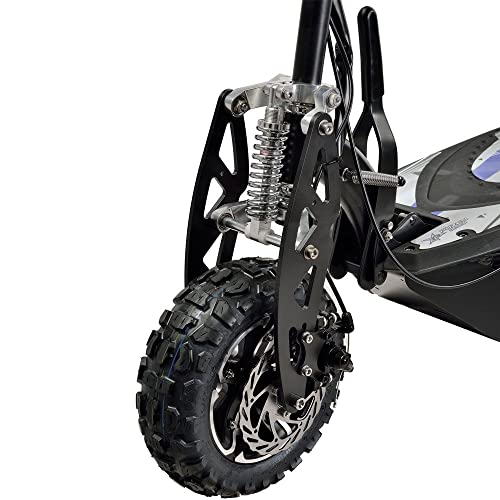 MotoTec UberScoot 1600w 48v Electric Scooter, Black, Large