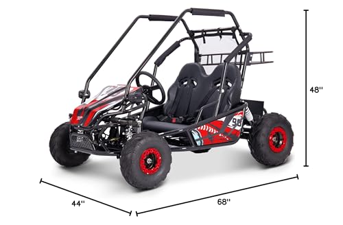 MotoTec Mud Monster XL 72v 2000w Electric Go Kart Full Suspension