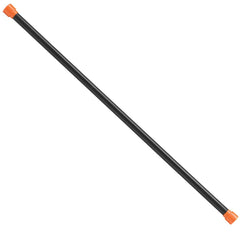 Rubber Padded Weighted Bar - Stretching Weight Exercise Bars for Physical Therapy, Body Toning, Aerobics, Yoga, Pilates