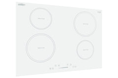 30" Induction Cooktop, 4 Cooking Zones, 208-240V Electric Cooktop, ADA Compliant Design, Black - SINC4B301B