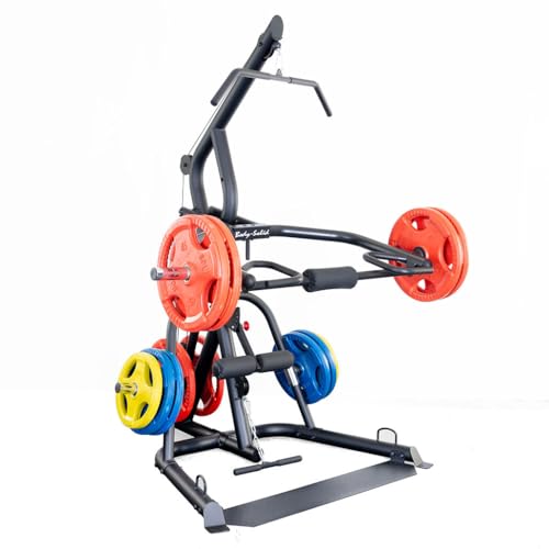 (GLGS100BP4) Corner Leverage Gym, Multi-Function Workout Station for Squats, Pull-Ups, Deadlifts & More, Home and Commercial Gym Equipment